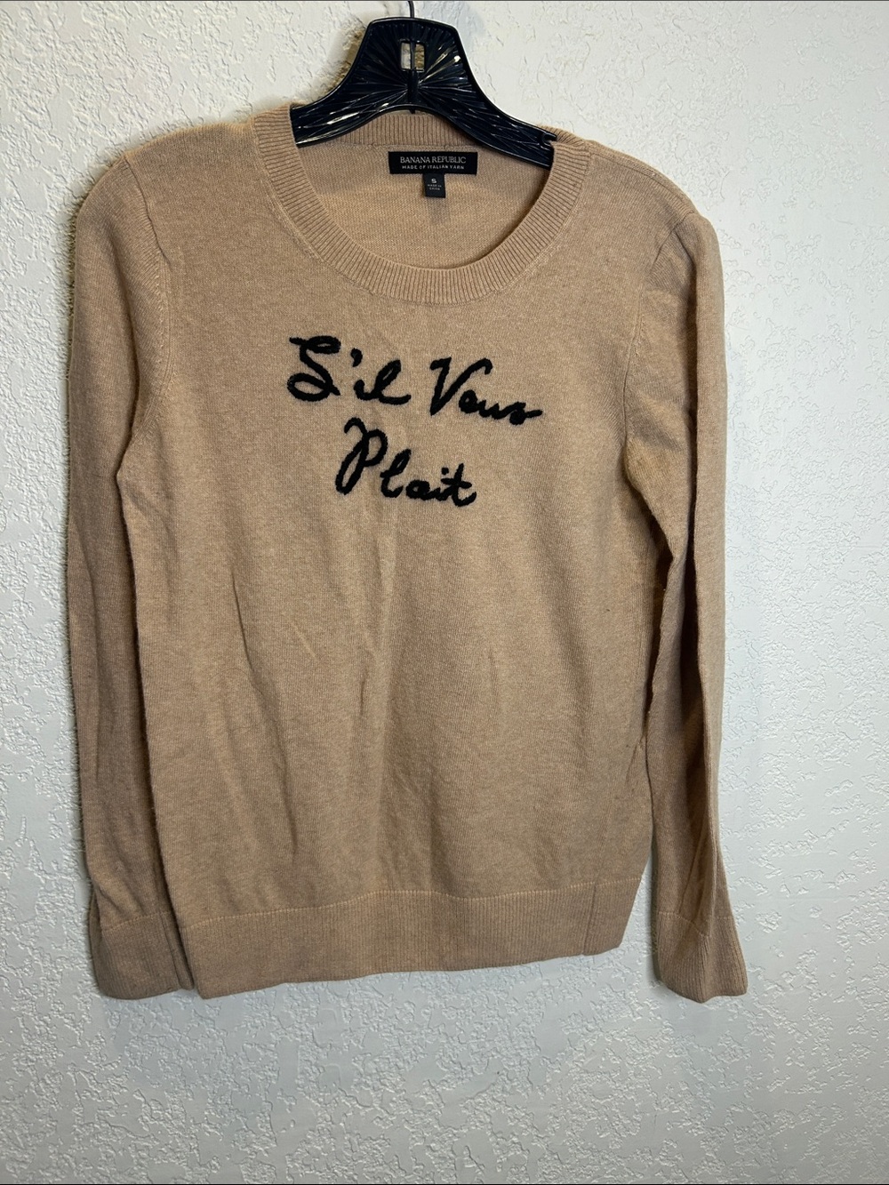 Banana Republic Beige Cashmere blend